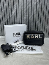 Karl Lagerfeld Maybelle Camera Crossbody Bag With Original Packing